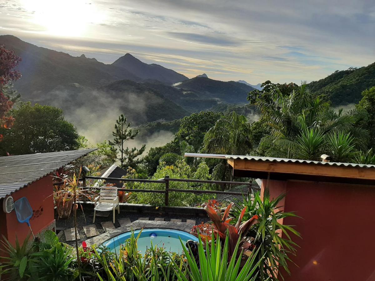 Вилла Chale Pakere Bellavista - Visao Magnifica Do Vale E Montanhas A Mais De Mil Metros De Altitude, Wi-Fi, Sauna, Piscina E Agua De Nascente Лумиар Экстерьер фото