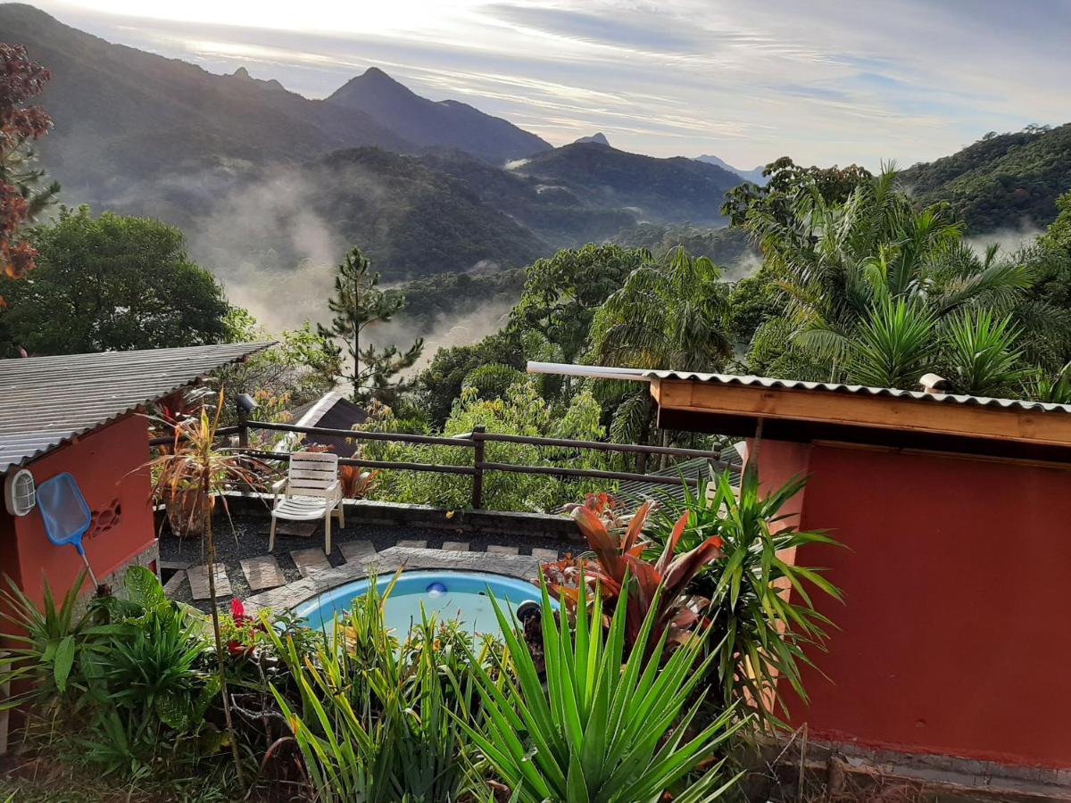 Вилла Chale Pakere Bellavista - Visao Magnifica Do Vale E Montanhas A Mais De Mil Metros De Altitude, Wi-Fi, Sauna, Piscina E Agua De Nascente Лумиар Экстерьер фото